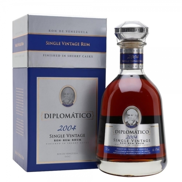 Rum Diplomatico Single Vintage 2004 70 cl.