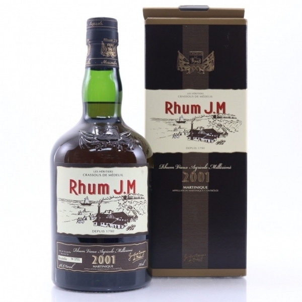 Rhum Agricole J.M. 2001 70 cl.