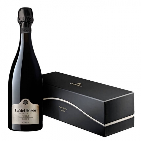 Cà del Bosco Franciacorta Saten Millesimato D.O.C.G. con Cofanetto Magnum 1,5 lt.