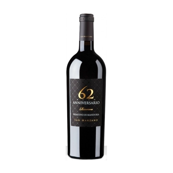 Anniversario 62 Primitivo di Manduria D.O.P. Riserva cl.75
